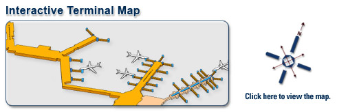 bradley airport terminal map
